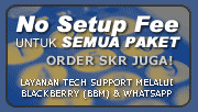 Layanan Technical Support melalui Blackberry Messenger & WhatsApp khusus untuk paket Enterprise, Developer & Corporate!